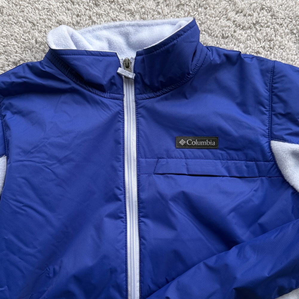 Columbia Omni-Shield Blue and White Jacket - Picture 7 of 10